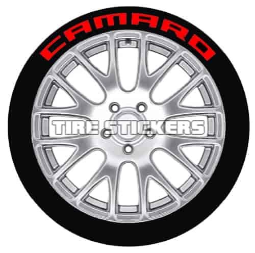 Camaro Tire Lettering Kit