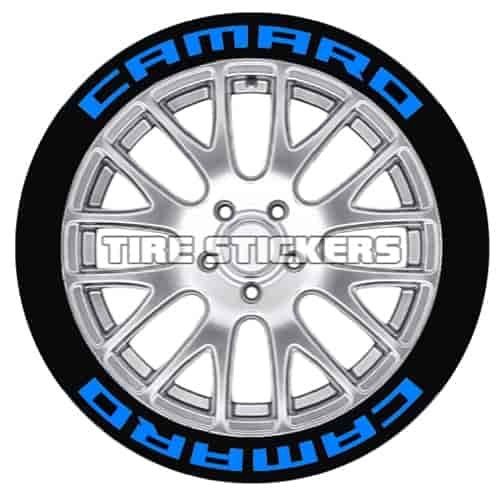 Camaro Tire Lettering Kit