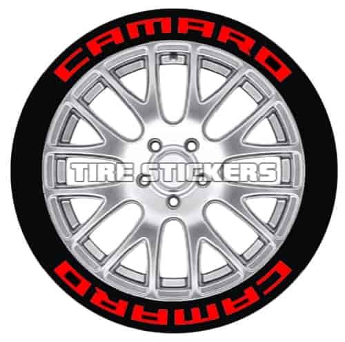 Camaro Tire Lettering Kit