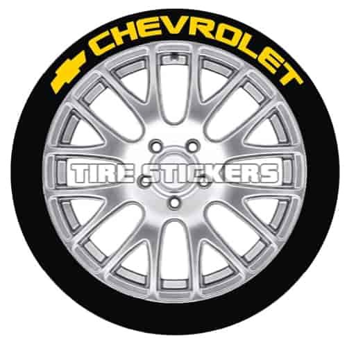 Chevrolet Tire Lettering Kit