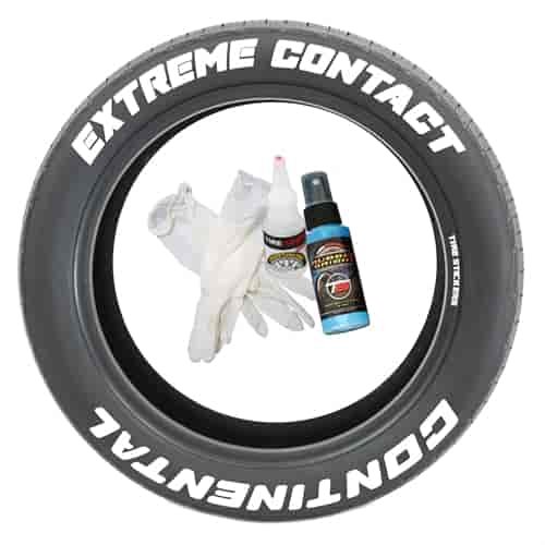 Continental Extreme Contact Tire Lettering Kit