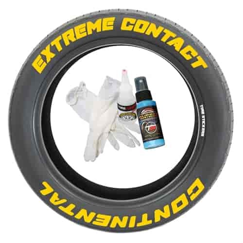 Continental Extreme Contact Tire Lettering Kit