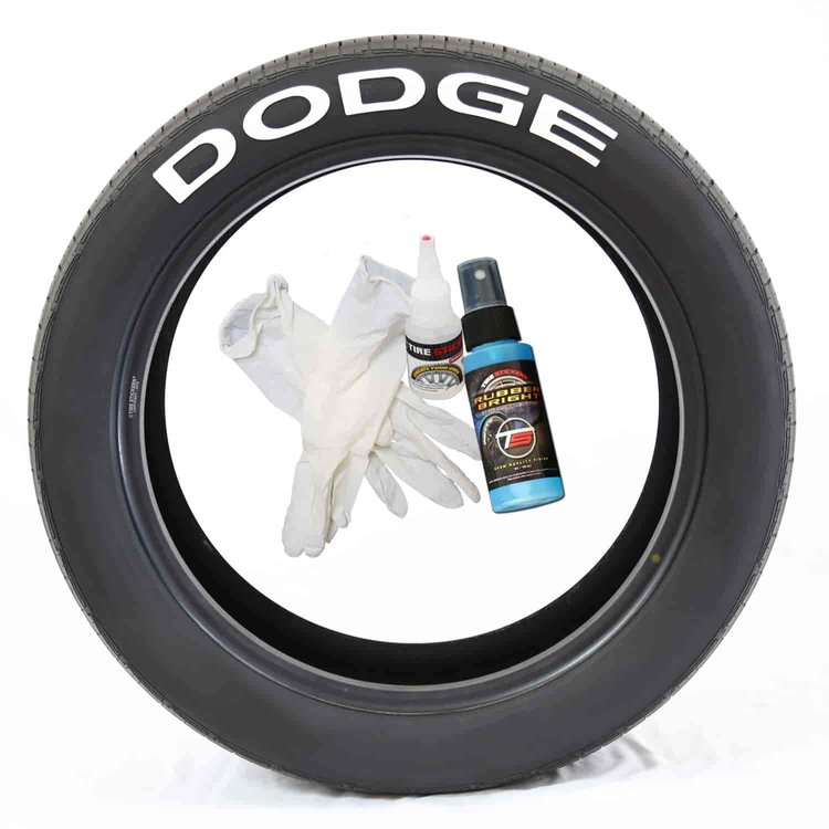 Dodge Tire Lettering Kit