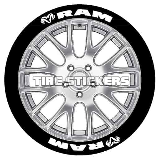 Dodge Ram Tire Lettering Kit