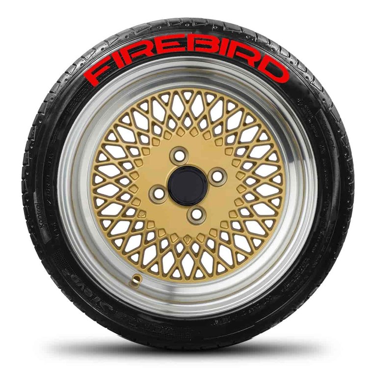 Firebird Tire Lettering Kit