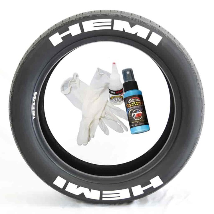 Hemi Tire Lettering Kit