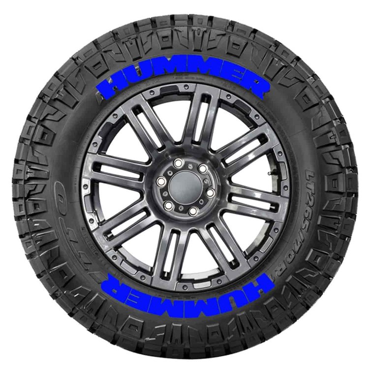 Hummer Tire Lettering Kit