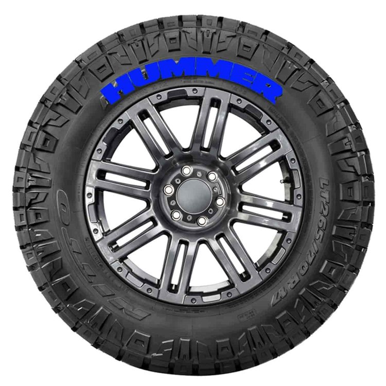 Hummer Tire Lettering Kit