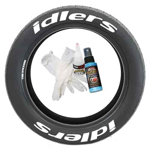 Idlers Tire Lettering Kit