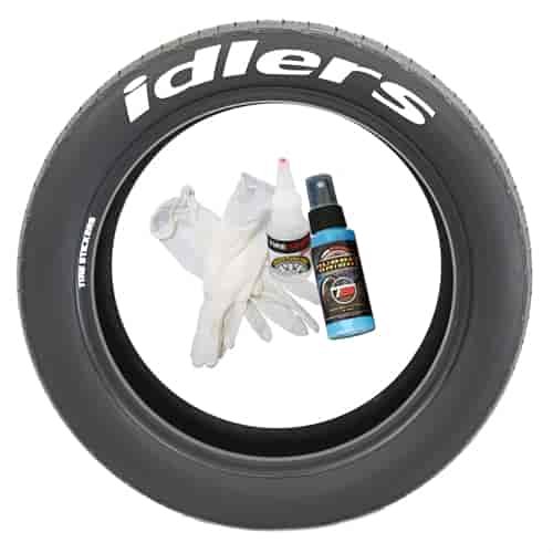 Idlers Tire Lettering Kit