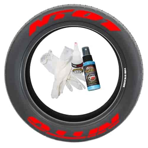 Nitto NT01 Tire Lettering Kit