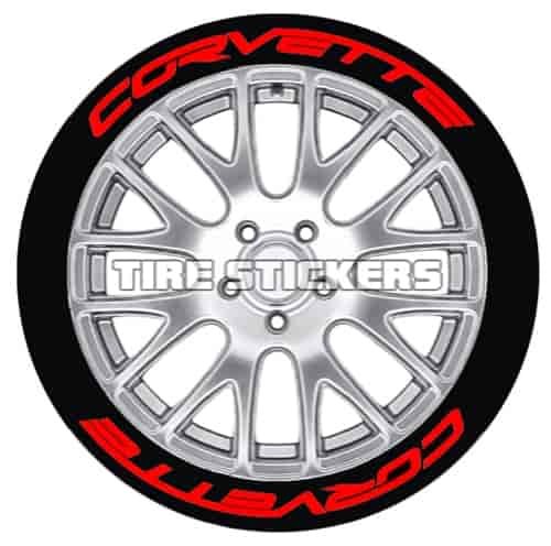 Corvette Tire Lettering Kit