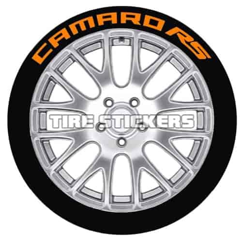 Camaro RS Tire Lettering Kit