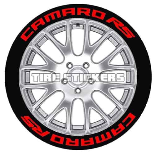 Camaro RS Tire Lettering Kit