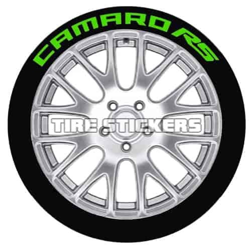 Camaro RS Tire Lettering Kit