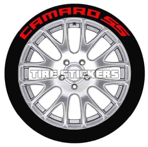 Camaro SS Tire Lettering Kit