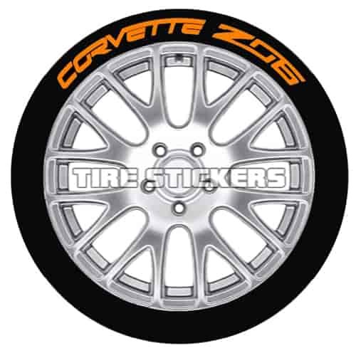 Corvette Z06 Tire Lettering Kit