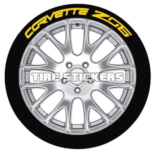 Corvette Z06 Tire Lettering Kit