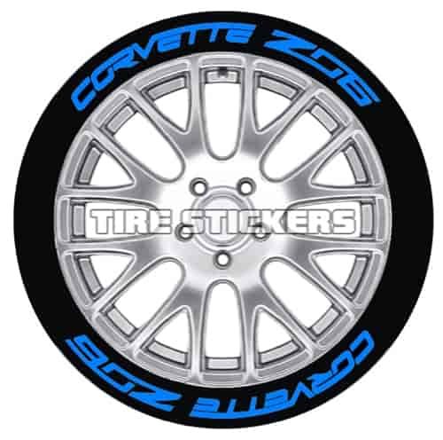 Corvette Z06 Tire Lettering Kit