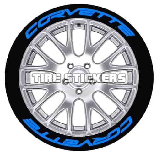 Corvette Tire Lettering Kit