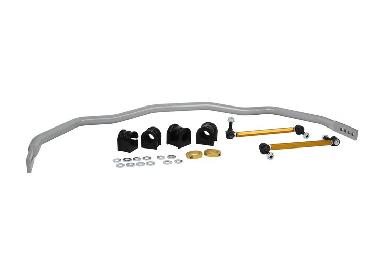 BFF55Z Front Heavy Duty Adjustable 33 mm Sway Bar for 2005+ Ford Mustang Coupe (Inc GT, Shelby GT500)