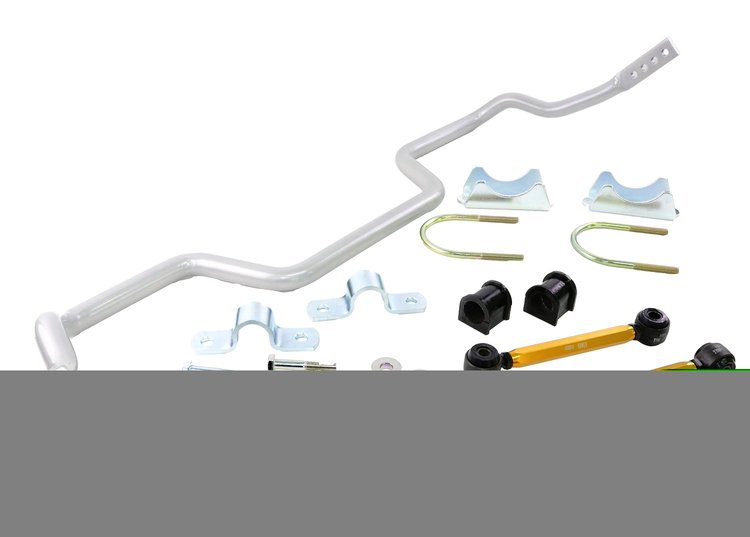 BFR65Z Rear 27 mm Heavy Duty Adjustable Sway Bar for 2005+ Ford Mustang Coupe 8 cyl (Inc Shelby GT, GT500)