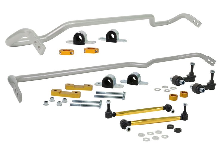 BWK018 Front and Rear Sway Bar Kit for 2015-2017 Volkswagen GTI S, SE