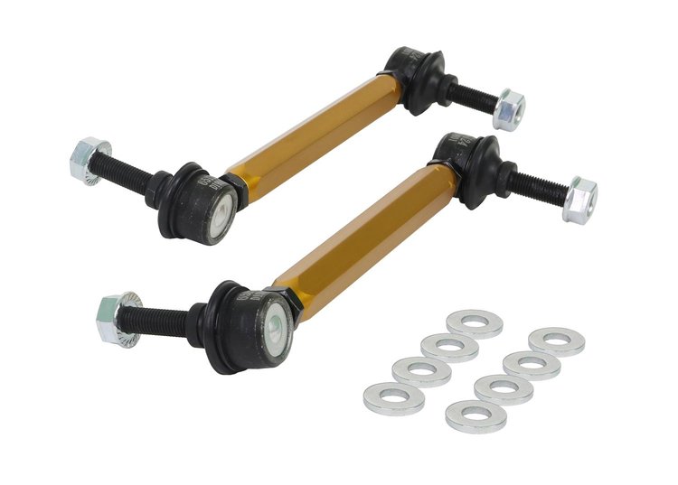 KLC140-215 Universal Sway Bar Link Kit -Heavy Duty Adjustable Ball Joint