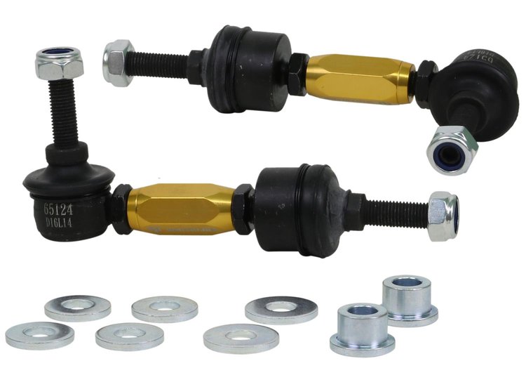 KLC195 Rear Adjustable Heavy Duty Sway Bar Link Kit for 2012+ Ford Focus ST