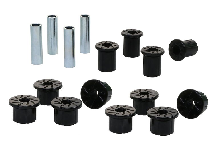 W73470 Rear Leaf Spring Shackle Bushing Kit for 1989-1995 Toyota Pickup, 2001-2004 Toyota Tacoma