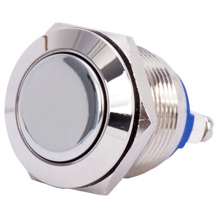 Domed Stainless Steel Push Button Switch