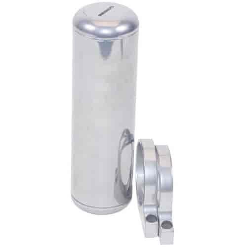 Remote Power Steering Fluid Reservoir Chrome Powdercoat Finish