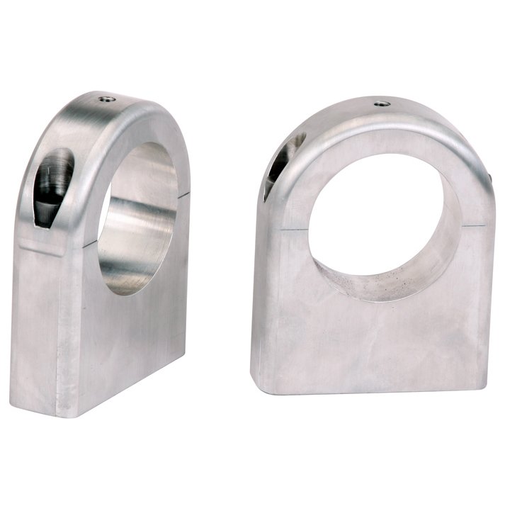 Pillow block billet clamp - pair Unpolished