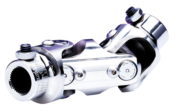 Chrome Support Bearing Bracket with 3/4" Bearing