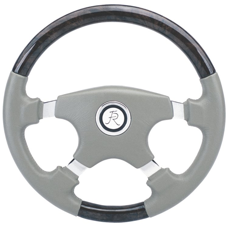 Fruitwood Luxury Steering Wheel Taupe