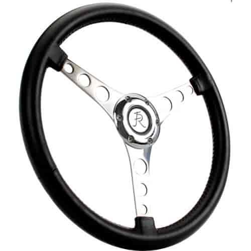 Corvette Steering Wheel Black Leather