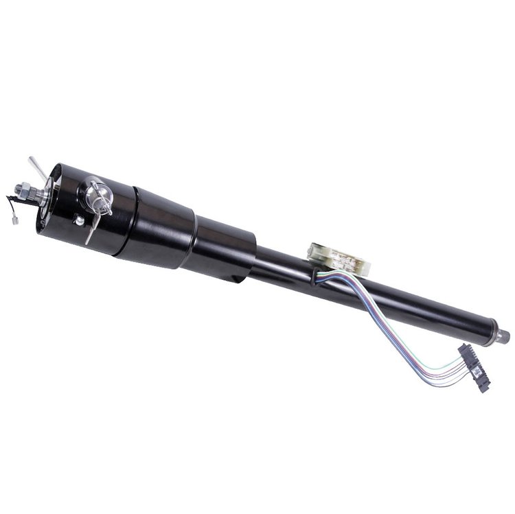FR30009BK Muscle Car Floor Shift Keyed Steering Column 33" Length