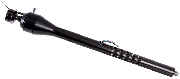 Motorsports Collapsible Steering Column with Quick-Release Steering Wheel Hub and Turn Signals - Satin Black