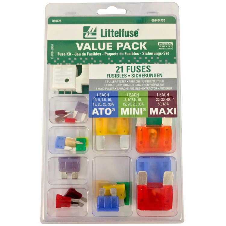 Value Pack ATO, MINI and MAXI Fuse Kit