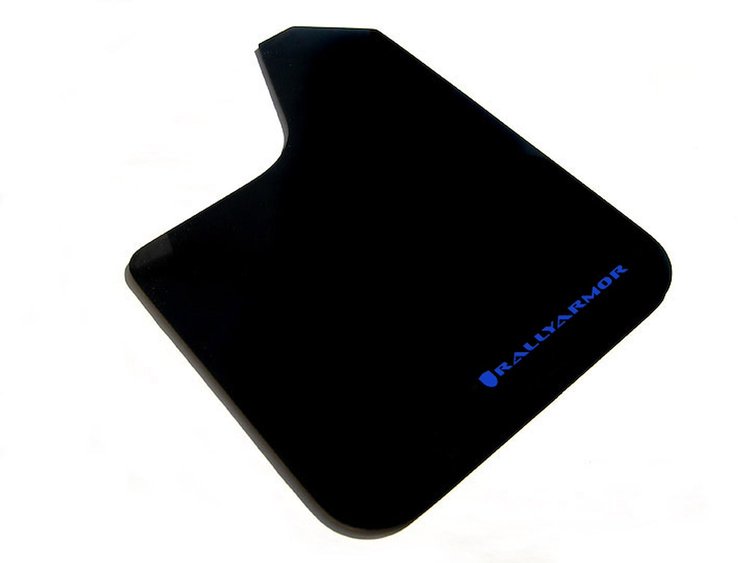 MF12BASBL Mud Flap Kit for Universal Fit - Blue Logo
