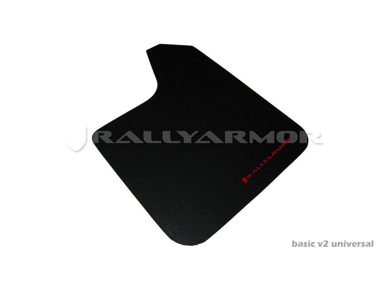 MF12BASRD Mud Flap Kit for Universal Fit - Red Logo