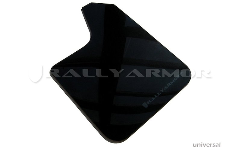 MF12URBLKGRY Mud Flap Kit for Universal Fit - Grey Logo