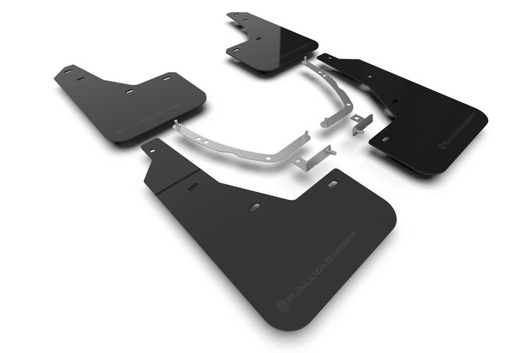 MF87URBLKMBK Mud Flap Kit for 2022 Hyundai Ioniq 5  - Metallic Black Logo