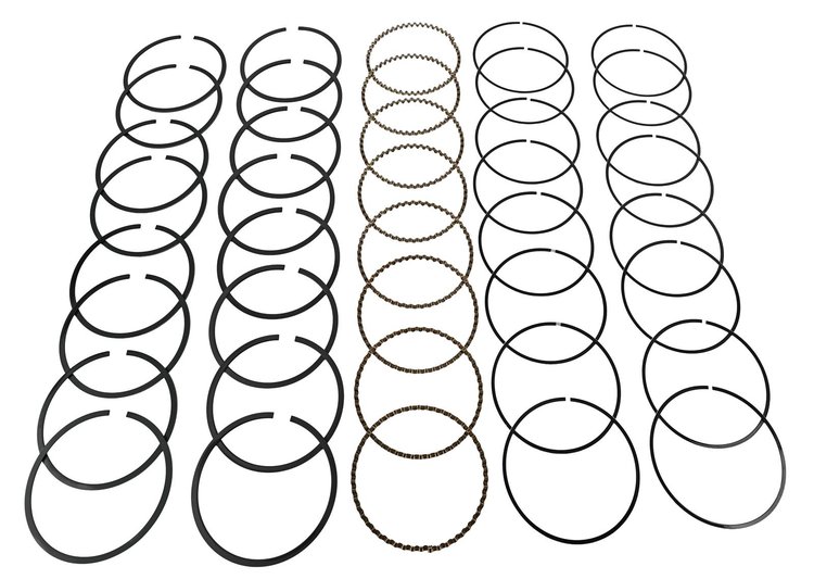 Classic Race Piston Ring Set 4.505 in. Bore Low Tension