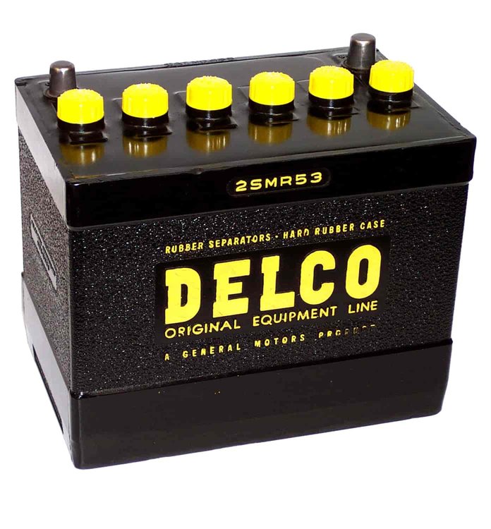 12 Volt Collector AGM Battery 1956-1960 Chevy Corvette