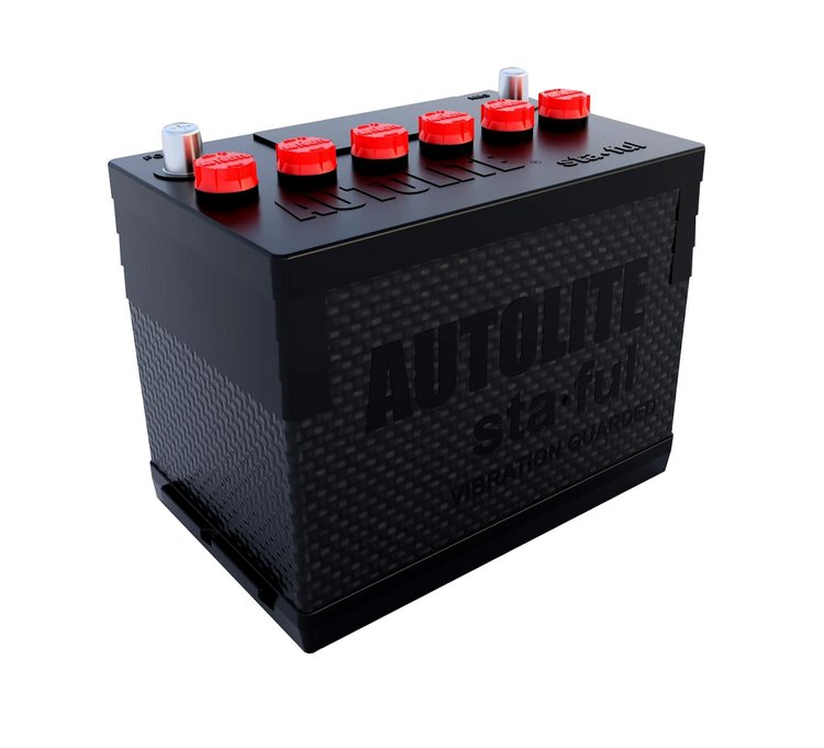 BB-S24F Collector Series Lightweight 12 V AGM Battery for 1960-1973 Ford Models [BCI Group 24 Applications]