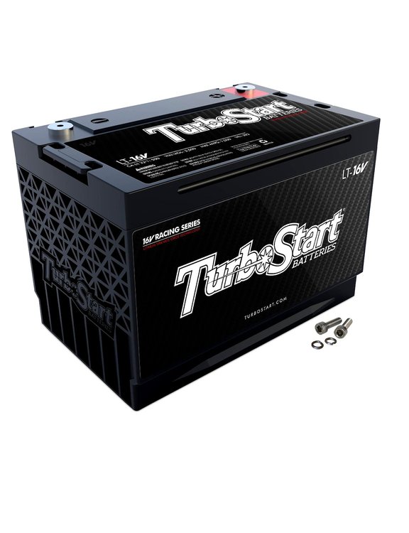 LT-16V Lithium-Titanate 16-Volt Lightweight Race Battery 10.240 in. L x 6.890 in. W x 7.160 in. H