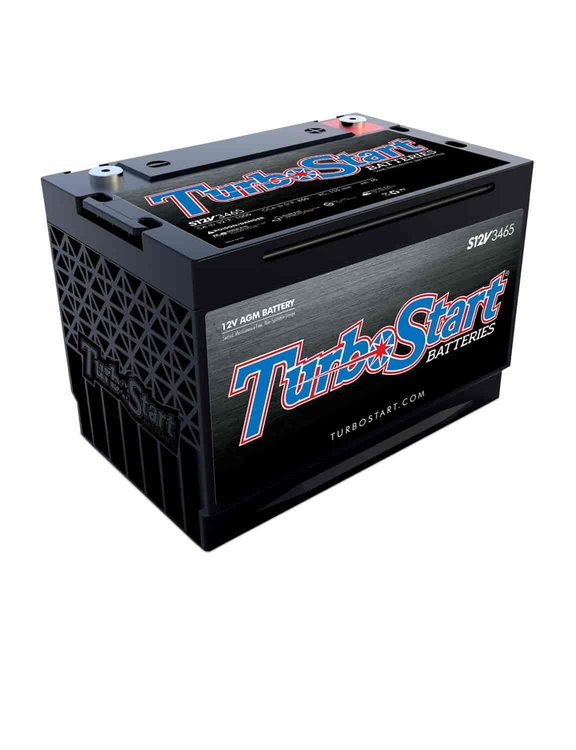 12 Volt Street/ Race or Off-Road AGM Battery 10-1/4" L x 6-3/4" W x 7-1/4" H