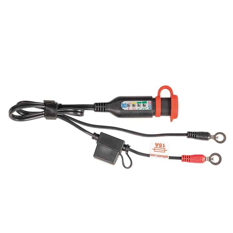 Battery Monitor with Permanent Lead
