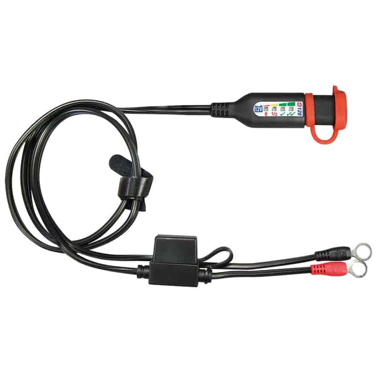 Battery Monitor with Long Permanent Lead
